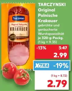 Kaufland TARCZYNSKI Original Polnische Krakauer Angebot