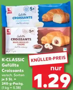 Kaufland K-CLASSIC Gefüllte Croissants Angebot