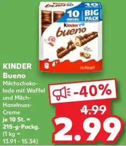 Kaufland KINDER Bueno Angebot