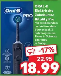 Kaufland ORAL-B Elektrische Zahnbürste Vitality Pro Angebot