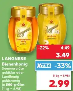 Kaufland LANGNESE Bienenhonig Angebot