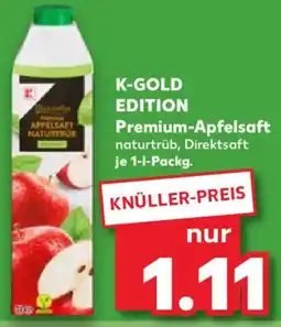 Kaufland K-GOLD EDITION Premium-Apfelsaft Angebot