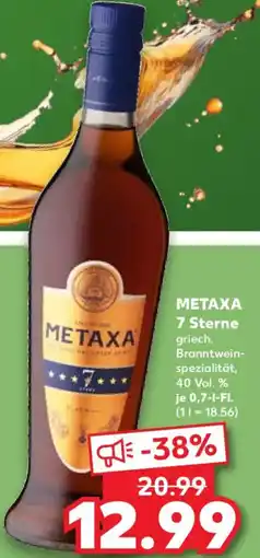 Kaufland METAXA 7 Sterne Angebot