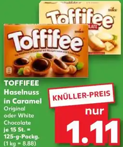 Kaufland TOFFIFEE Haselnuss in Caramel Angebot