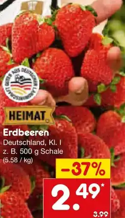 Netto Marken-Discount HEIMAT Erdbeeren Angebot