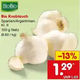 Netto Marken-Discount Bio Knoblauch Angebot
