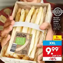 Netto Marken-Discount Spargel - Keiner ist perfekt Angebot