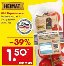 Netto Marken-Discount HEIMAT Mini Rispentomaten Angebot