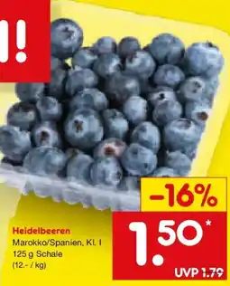 Netto Marken-Discount Heidelbeeren Angebot