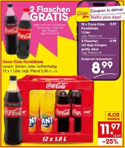 Netto Marken-Discount Coca-Cola Kombikiste Angebot