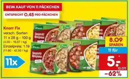 Netto Marken-Discount Knorr Fix Angebot