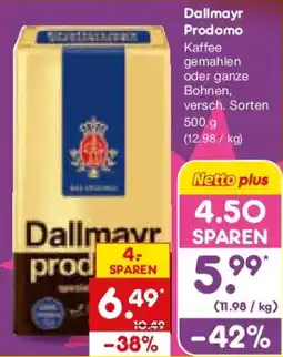 Netto Marken-Discount Dallmayr Prodomo Angebot