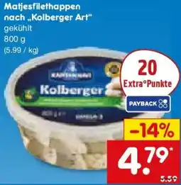 Netto Marken-Discount Matjesfilethappen nach „Kolberger Art" Angebot