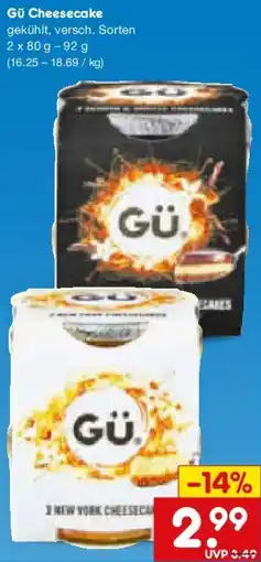 Netto Marken-Discount Gü Cheesecake Angebot