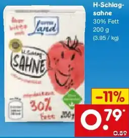 Netto Marken-Discount Gutes Land H-Schlagsahne Angebot