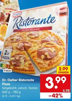 Netto Marken-Discount Dr. Oetker Ristorante Pizza Angebot