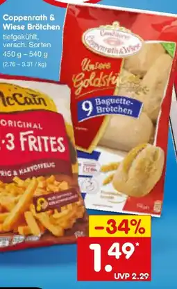 Netto Marken-Discount Coppenrath & Wiese Brötchen Angebot