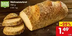Netto Marken-Discount BACK STUBE Weltmeisterbrot Angebot