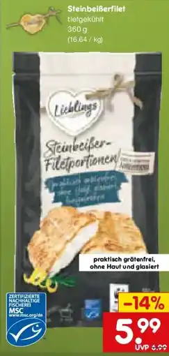 Netto Marken-Discount Steinbeißerfilet Angebot