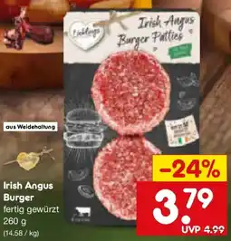 Netto Marken-Discount Irish Angus Burger Angebot