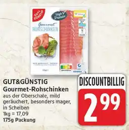 Edeka Gut&günstig gourmet-rohschinken Angebot