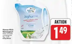 Edeka Hemme milch naturjoghurt mild Angebot