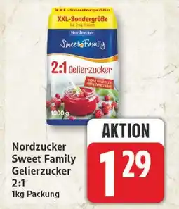 Edeka Nordzucker sweet family gelierzucker 2:1 Angebot