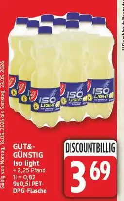 Edeka Gut & günstig iso light Angebot