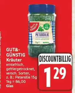 Edeka Gut & günstig petersilie Angebot