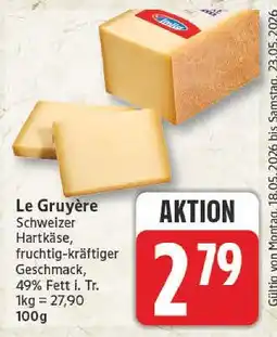 Edeka Le gruyère Angebot