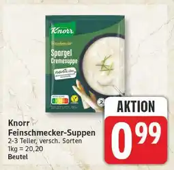 Edeka Knorr feinschmecker-suppen Angebot