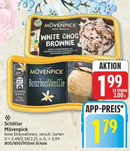 Edeka Mövenpick white choc brownie Angebot