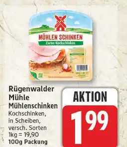 Edeka Rügenwalder mühle mühlenschinken Angebot