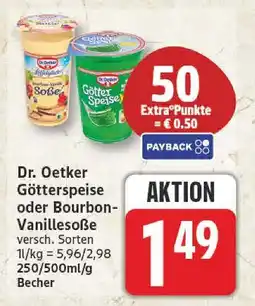 Edeka Dr. oetker götterspeise oder bourbon-vanillesoße Angebot