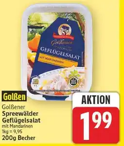 E-Center Golßener spreewälder geflügelsalat mit mandarinen Angebot