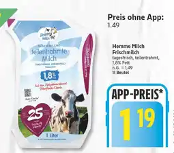 Edeka Hemme milch frischmilch Angebot