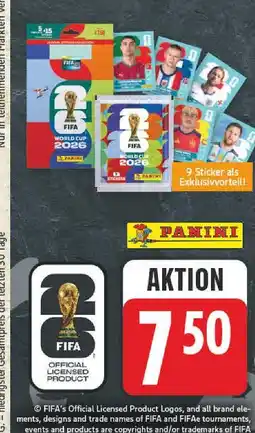 Edeka Panini fifa world cup 2026 sticker pack Angebot