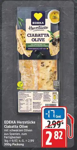 Edeka Edeka herzstücke ciabatta olive Angebot