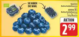 Edeka Spanien kulturheidelbeeren Angebot