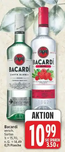 Edeka Bacardi carta blanca Angebot