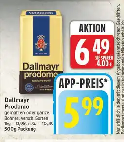 Edeka Dallmayr prodomo Angebot