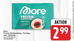 Edeka More protein-grießpudding Angebot