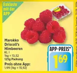 Edeka Driscoll's himbeeren Angebot