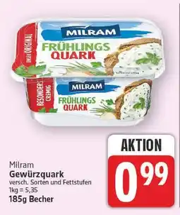 E-Center Milram gewürzquark Angebot
