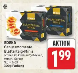 Edeka Edeka genussmomente blätterteig-minis Angebot