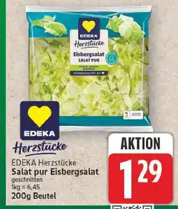 E-Center Edeka herzstücke salat pur eisbergsalat Angebot