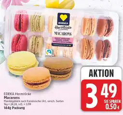 E-Center Edeka herzstücke macarons Angebot