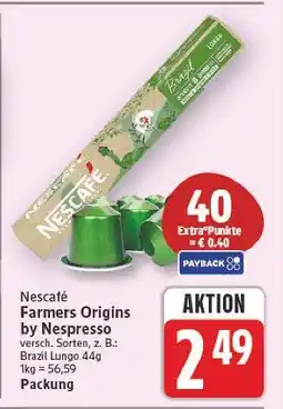 E-Center Nescafé farmers origins by nespresso Angebot
