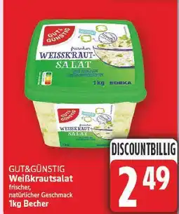 E-Center Gut&günstig weißkrautsalat Angebot