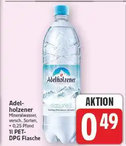 E-Center Adelholzener mineralwasser Angebot